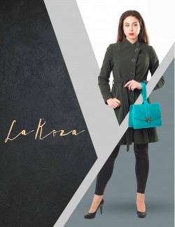 حقيبة لون  التركوازى 